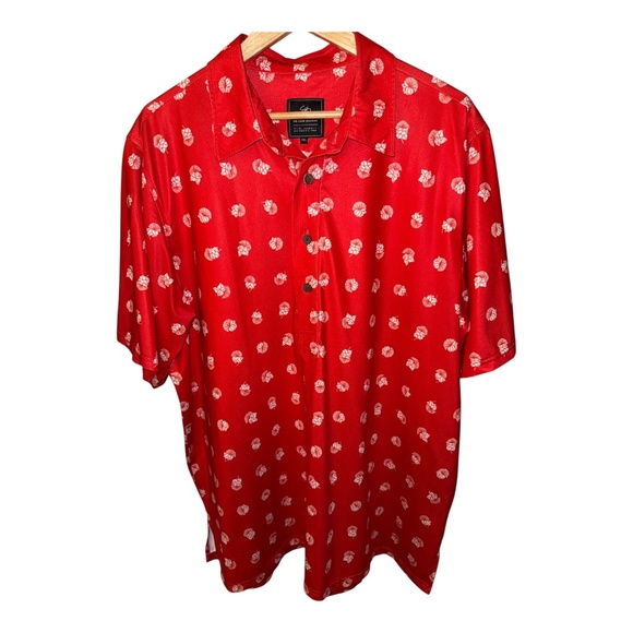 Sig Zane Hawaii Red Performance Polo Shirt XXL - Picture 1 of 4
